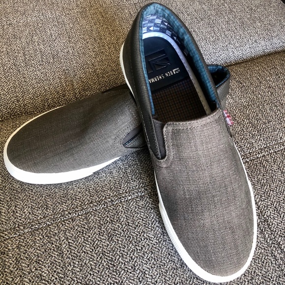 ben sherman slip ons